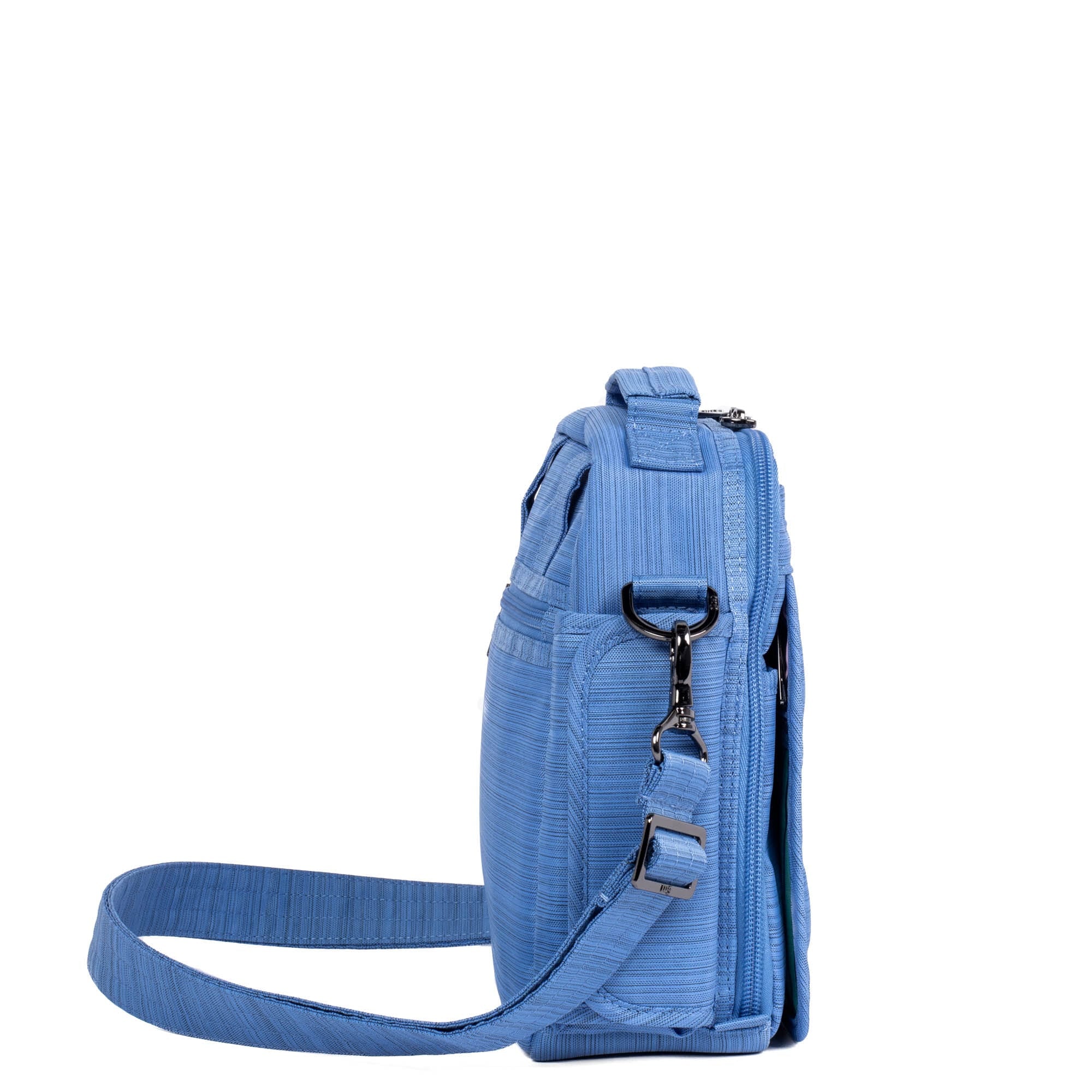 Flapper SE Convertible Crossbody Bag - BRUSHED MARINA ICEPOP STITCH - FlapperSE_BrushedMarinawithIcepop_03
